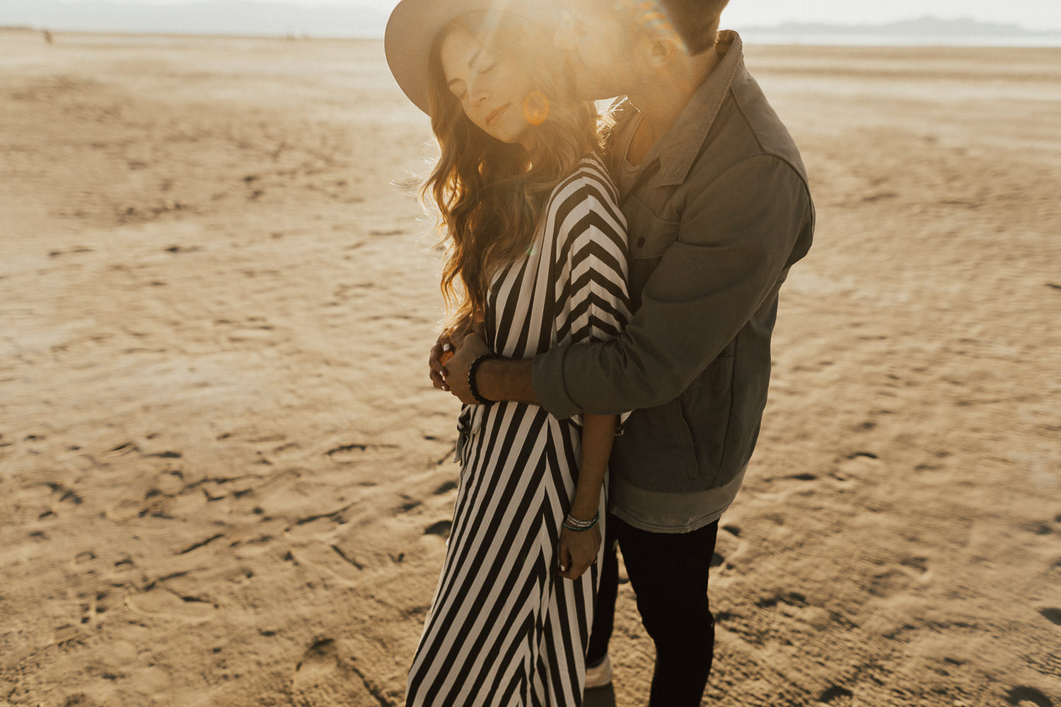 Salt Flats engagement photos